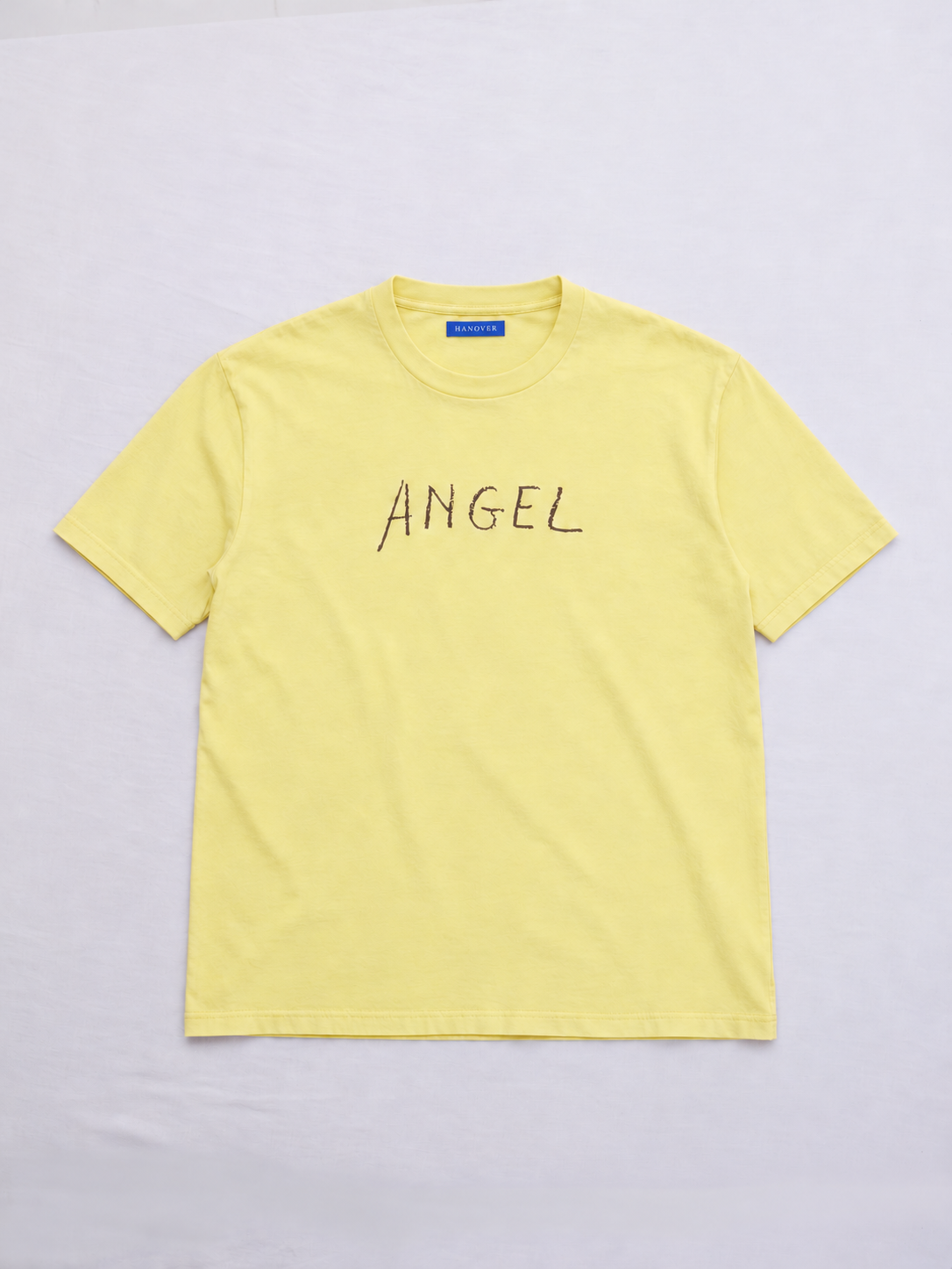 Hanover Piss Yellow Angel Tee Lay Flat