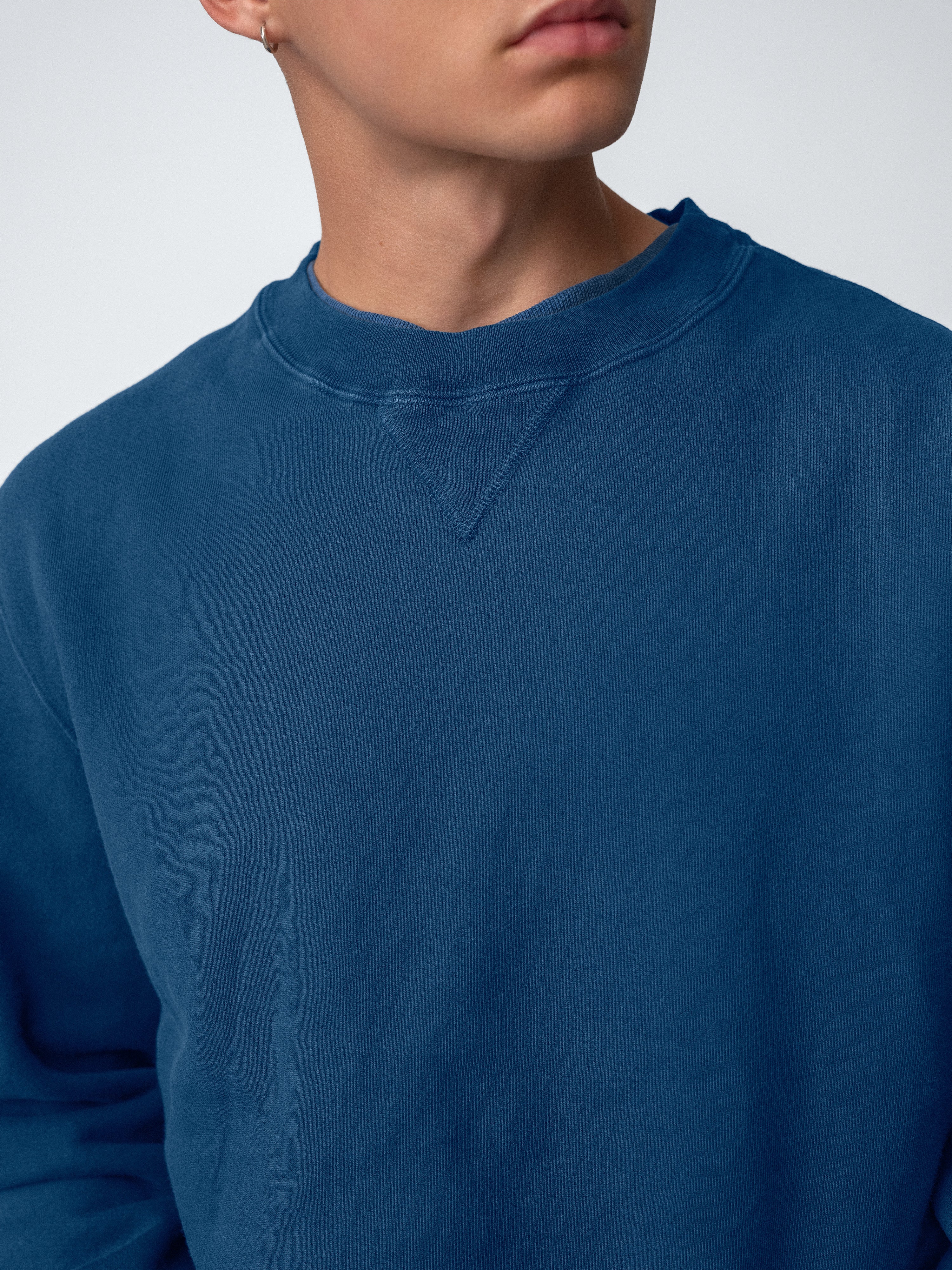 Sunwashed Staple Crewneck