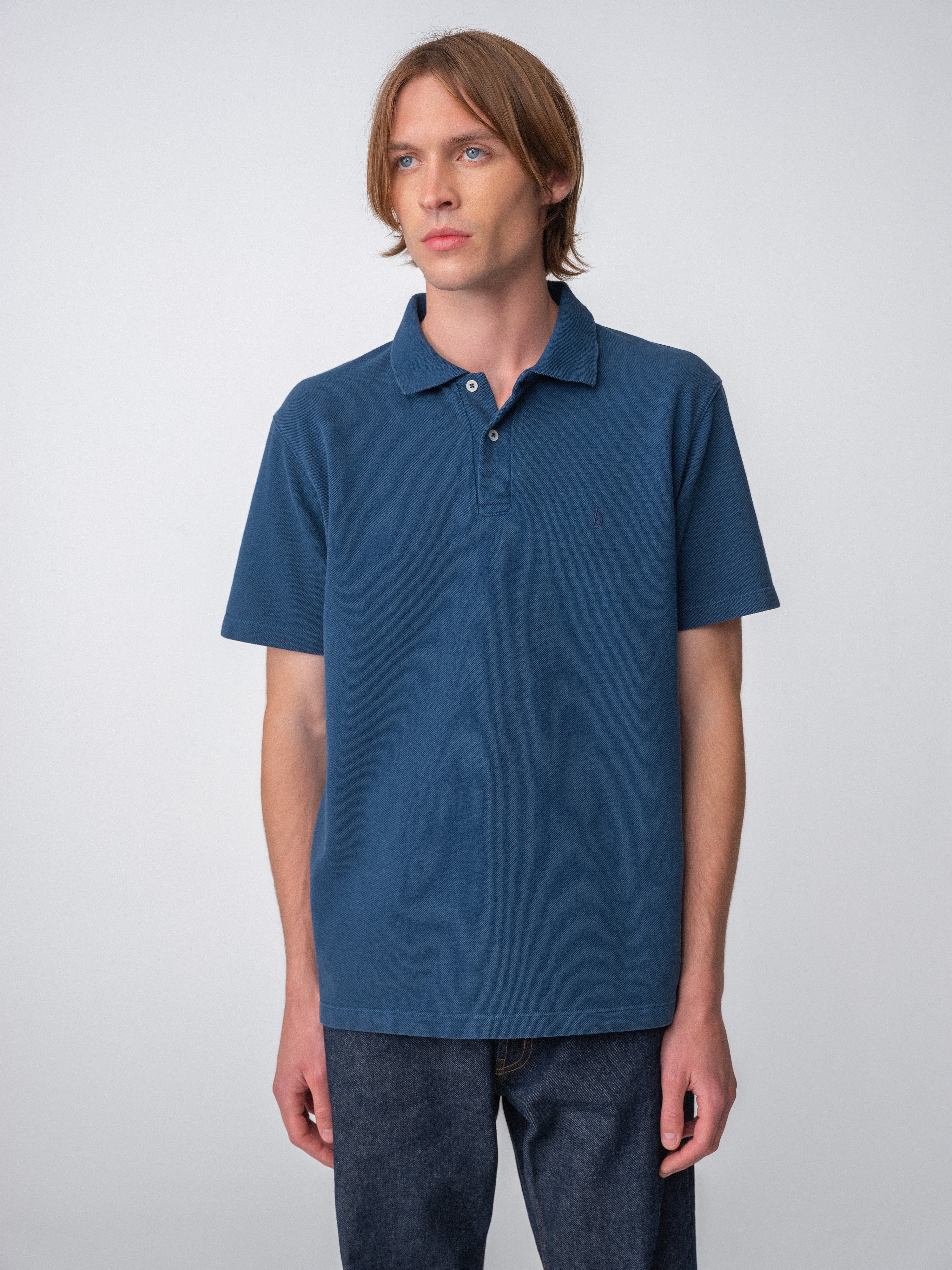 Sunwashed Staple Polo Shirt