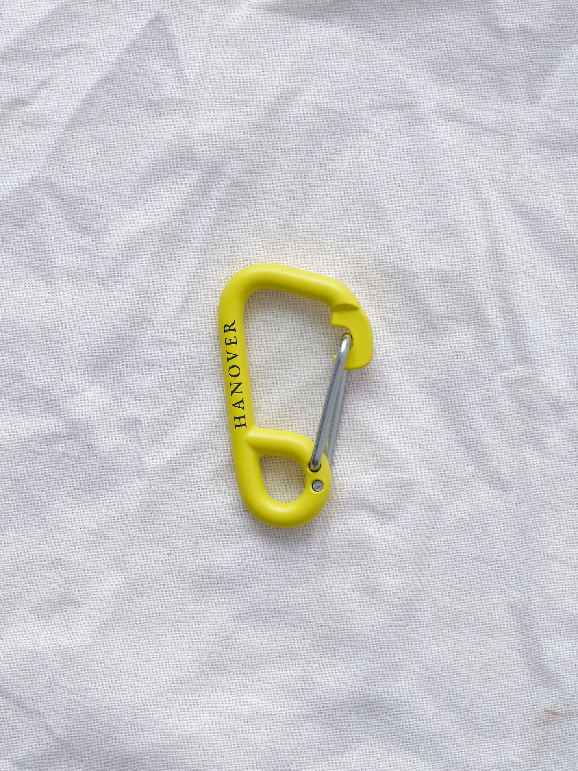 Hanover Workshop clip in canary yellow flat lay